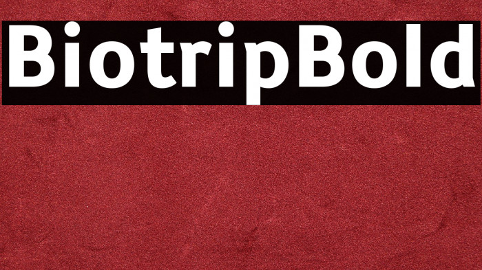 Biotrip Bold Example 3