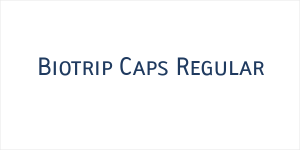 Biotrip Caps Regular Logo