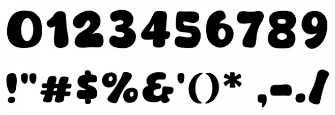 Bip Hope Font OTHER CHARS