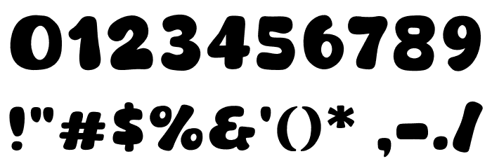 Bip Hope Font OTHER CHARS