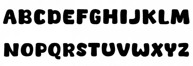 Bip Hope Font Litere mari