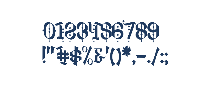 Biqabygoku Regular Other Characters