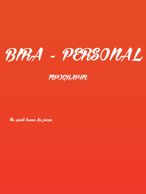Bira - PERSONAL USE ONLY Poster