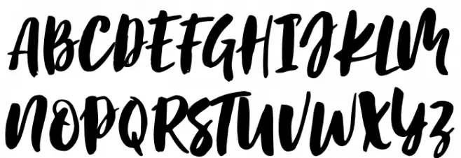 BirabellaScript Schriftart Groß
