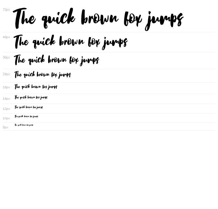 BirabellaScript Waterfall