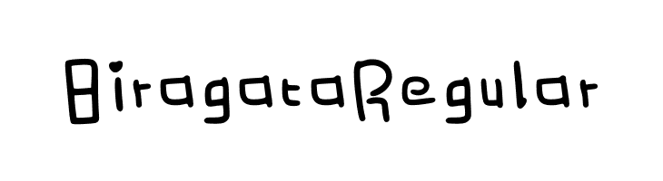Biragata Regular  baixar fontes gratis