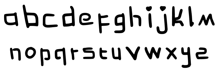 Biragata Regular Font LOWERCASE