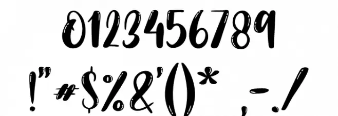 Birama Font OTHER CHARS