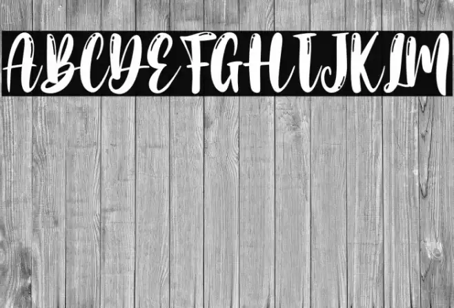 Birama Font examples