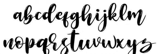 Birama फ़ॉन्ट लोअरकेस