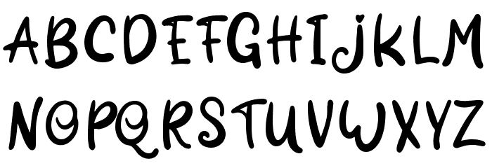 Birani Regular Caratteri MAIUSCOLE