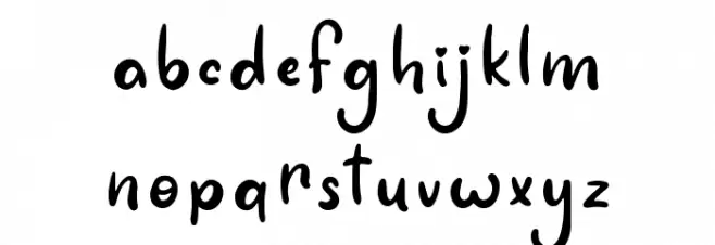 Birani Regular फ़ॉन्ट लोअरकेस