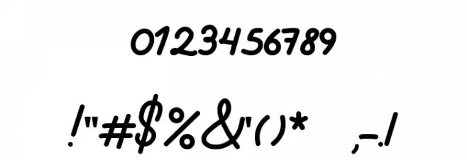 Birawa Font OTHER CHARS