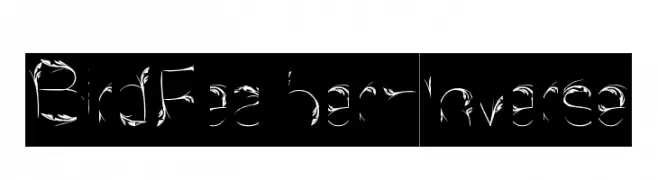 Bird Feather-Inverse  Descarca Fonturi Gratis