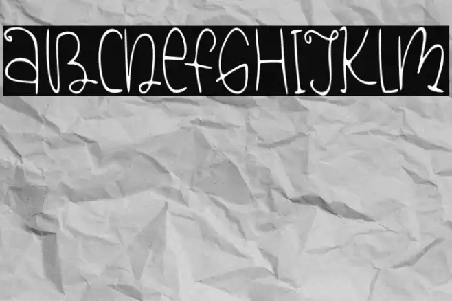 Bird Symphony Font examples