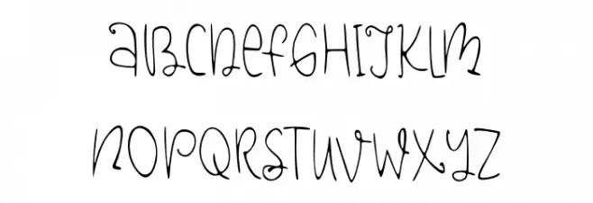 Bird Symphony خط أحرف صغيرة