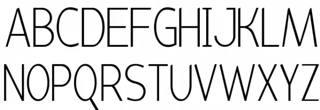 Bird cherry Schriftart Groß