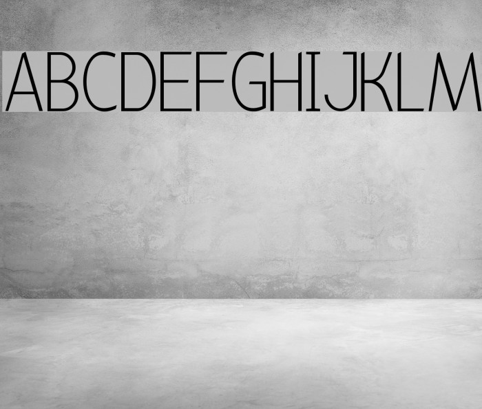 Bird cherry Font examples