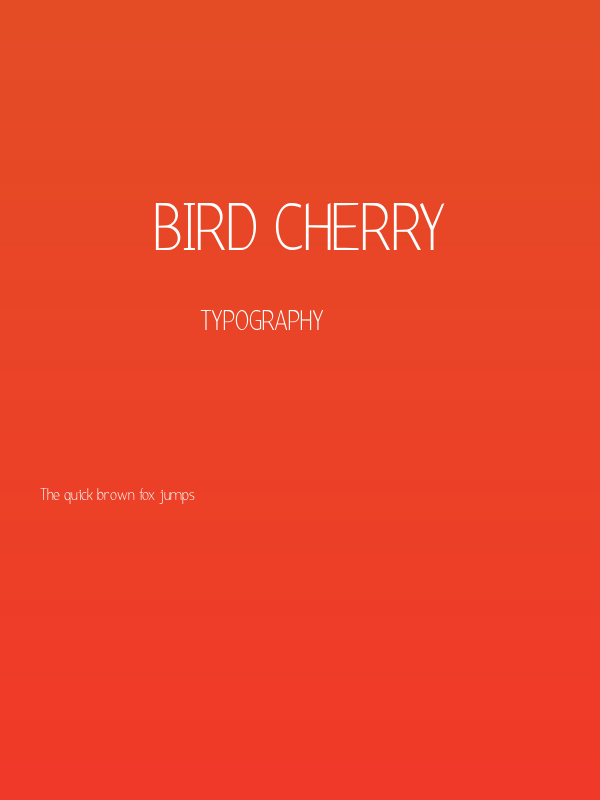 Bird cherry Poster