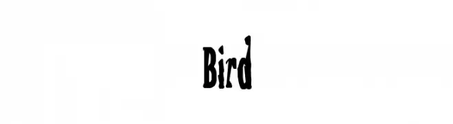 Bird  Free Fonts Download