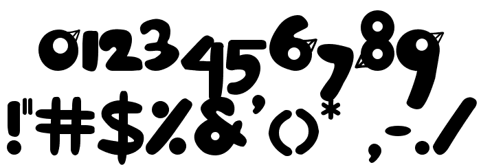 BirdFace Font OTHER CHARS
