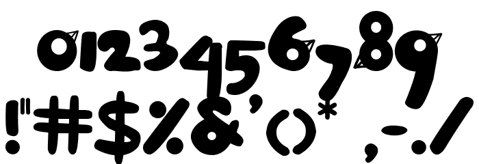 BirdFace Font OTHER CHARS