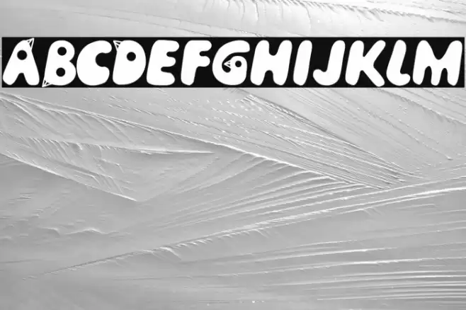 BirdFace Font examples