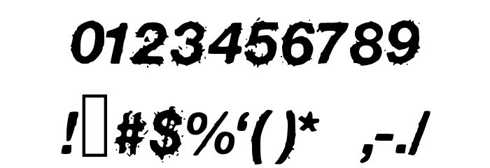BirdFly Font OTHER CHARS