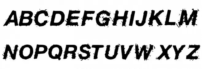 BirdFly Шрифта ВЕРХНИЙ