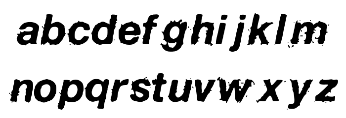 BirdFly Font LOWERCASE