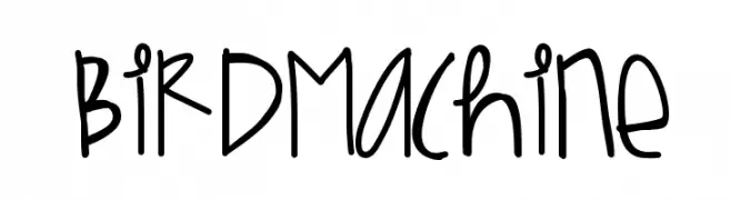 BirdMachine  Frei Schriftart Herunterladen