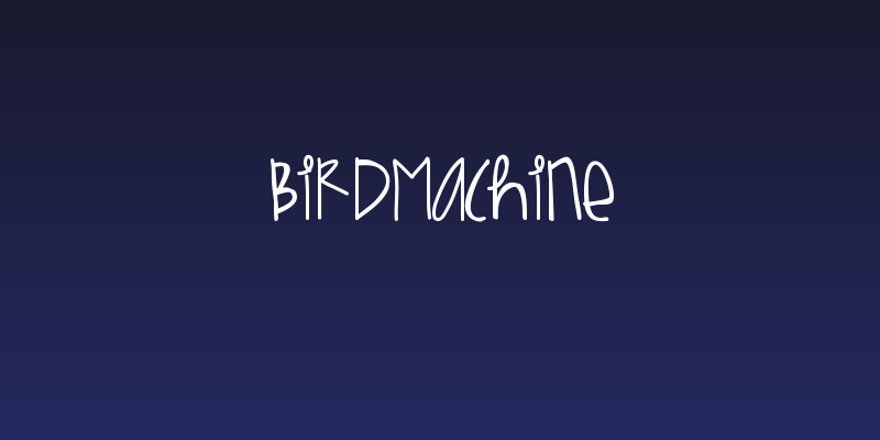 BirdMachine Social Header