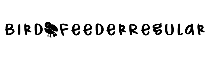 Bird_Feeder Regular  Fuentes Gratis Descargar