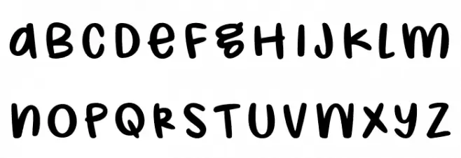 Bird_Feeder Regular Font LOWERCASE