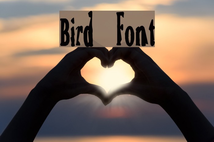birdfont commercial free