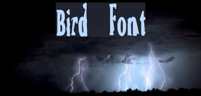 birdfont examples