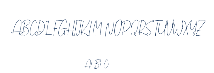 Birdflocks Free Regular Font Preview