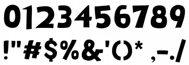 Birdgo Font OTHER CHARS