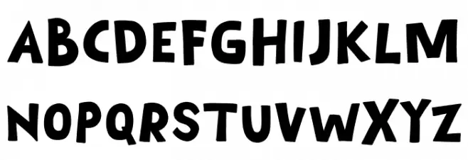 Birdgo Font LOWERCASE