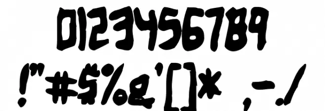 BirdlandAeroplane-Bold Font OTHER CHARS