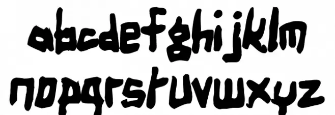 BirdlandAeroplane-Bold Font LOWERCASE