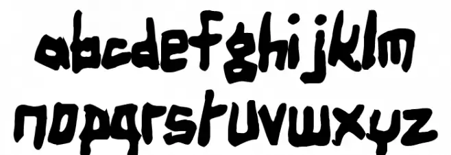 BirdlandAeroplane-Bold Font LOWERCASE