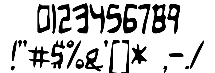 BirdlandAeroplane-Regular Font OTHER CHARS