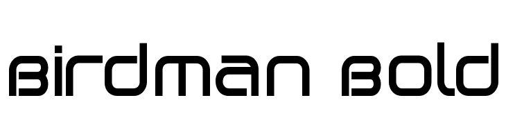 Birdman Bold Font