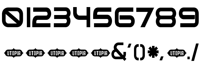 Birdman Bold Font OTHER CHARS