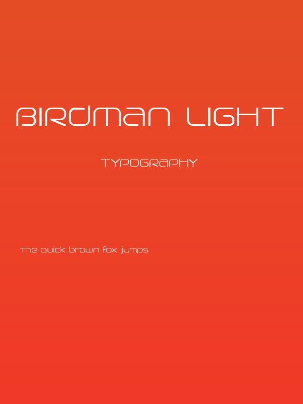 Birdman Light Poster