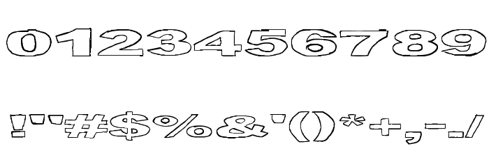 Birds Requiem Font OTHER CHARS