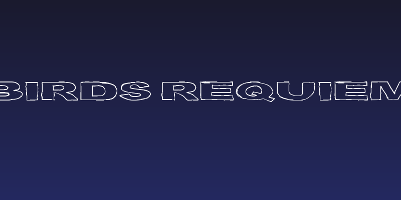 Birds Requiem Social Header