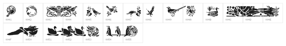 Birds Two Character Map