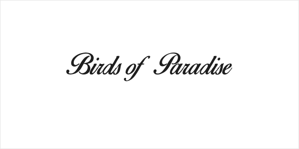 Birds of Paradise Logo